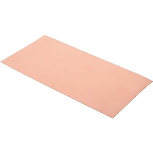 1Pcs 0.5mm Thickness 99.9% Pure Copper Sheet Cu Metal Plate Foil Panel 100x200x0.5mm For DIY Industry Tools