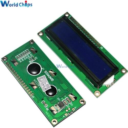 3.3V LCD1602 LCD Monitor 1602 Yellow/Blue Screen White Code Blacklight 16x2 Character LCD Display Module HD44780 1602A