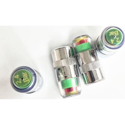 4PCS car auto tire pressure monitor tire gage alert sensor indicator valve caps for Cadillac Jaguar Volvo S40 S60 S80 XC60 XC90