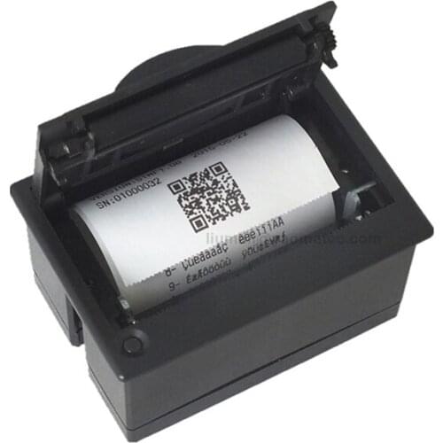 58mm Thermal Barcode Receipt Embedded Ticket Printers Interface USB Panel Printers Interface TTL/RS232 5-9V Support ESC/POS