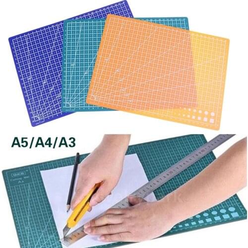 A4/A5 Grid Lines Self Healing Cutting Mat Craft Card Fabric Leather Paper Board DIY Tools Woodworking Mats Handmade Mats Pads