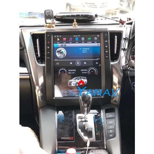 Android Vertical screen car multimedia player for-Toyota Alphard 2015-2019 navigation system GPS Navigation