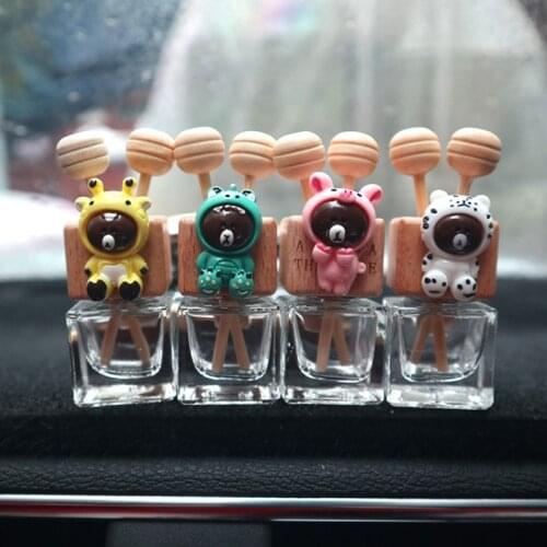 30pcs Auto Air-Outlet Perfume Bottle Clip Car Air Freshener Vent Fragrance Essential Oil Diffuser