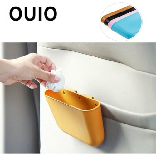 Car Hanging Phone Holder Storage Bag For BMW E46 E90 E60 F30 Mitsubishi Lancer Outlander ASX Peugeot 206 307 3008 407 208 508