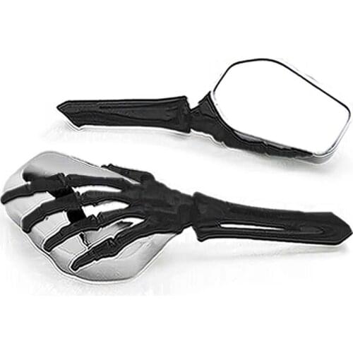 Brand new Skeleton Skull Hand Motorcycle Mirrors For Honda VTX 1800 TYPE C R S N F T RETRO