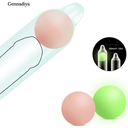 Reusable Penis Balls Massager Delay Ejaculation Sex Toys Ball Beads Condoms Men Penis Extender Head Delay G Spot Sex Toy for Man