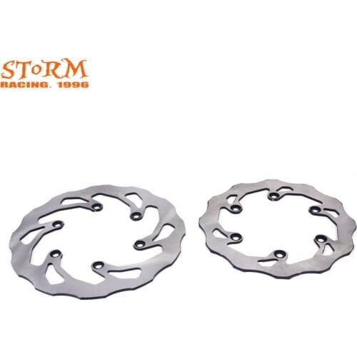 Motorcycle Front and Rear Brake Disc Rotor Set For Yamaha DT200 DT 200 1991 WR200 92-97 DT230 97-98 TTR250 TTR 250 TT250R 93-04