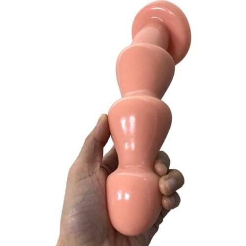 Soft Big Anal Plug Dildo Huge Butt Plug With Suction Cup Adult Erotic Sex Toys for Woman Men Prostate Massage Big Anus Dilator