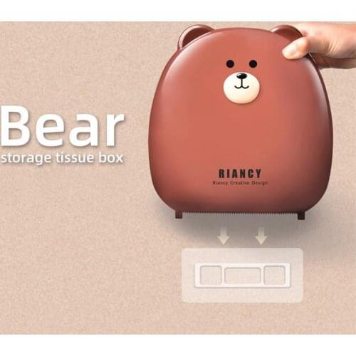 Wall Mount Paper Holder for Toilet Shelf Box Waterproof Toilet Paper Tray Roll Bathroom Accessories Storage Box Organizer