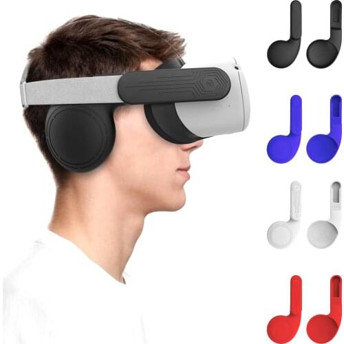Earmuffs For Oculus Quest 2 VR Silicone Reduce Noise Leakage Earmuffs For Oculus Quest 2VR Ear Cover Virtual Reality Accessories
