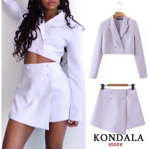 Okkdey Women's Blazers With Short Sleeves