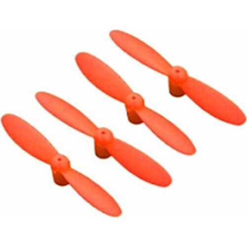 Orange 10set=40pcs Cheerson CX-10 CX10 propellers for Hubsan Q4 H111,JXD-395,LS111,U207 RC Quadcopter