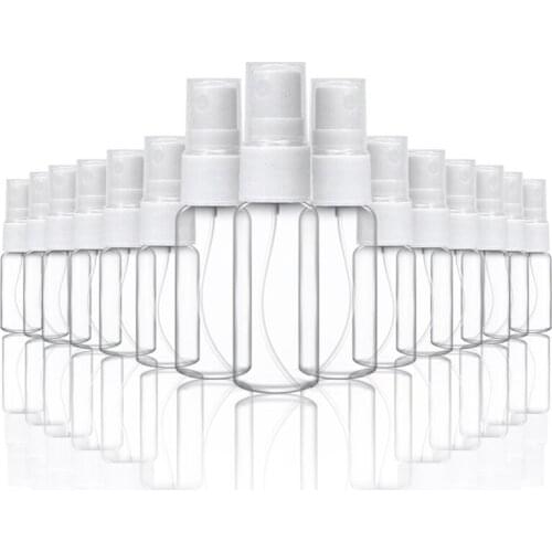 20Pcs 10Ml / 20Ml Mini Spray Bottle Spray Plastic Spray Bottle Suitable for Essential Oil Makeup and Perfume