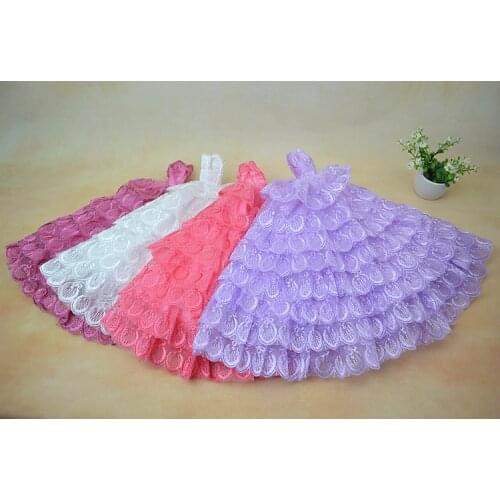 30cm Doll Dress Fashion Clothes suit for licca For Barbie Doll for blythe Accessories Baby Toys Best Girl' Gift