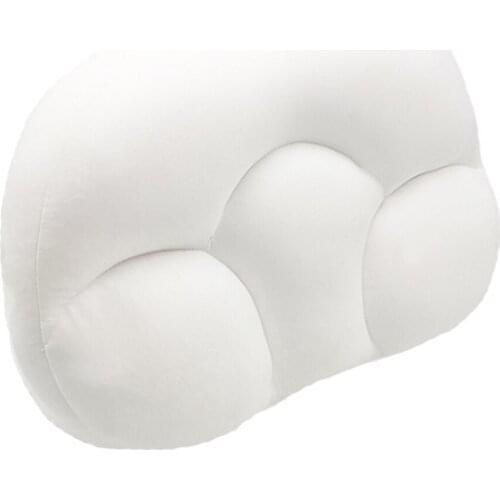 Car Headrest Neck Pillow Folding Sleep Pillow 3D Micro Airball Multifunctional Egg Sleeper Pillow Soft Head Rest Travel Support