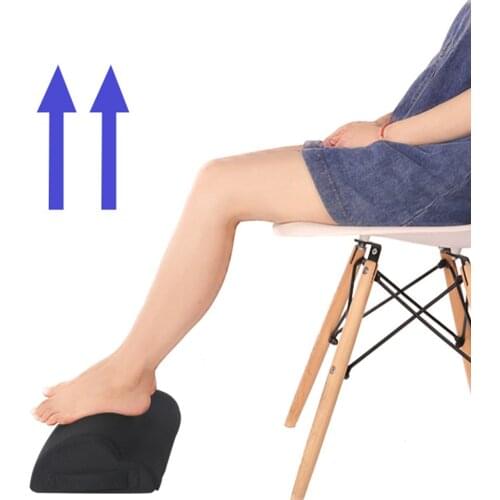 Practical Feet Pillow Relaxing Cushion Support Foot Rest Under Desk Feet Stool for Office Work Travel Footrest Massage