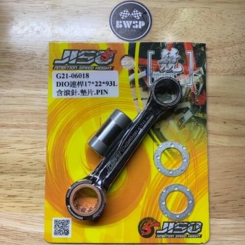 DIO50 Connecting Rod AF18 AF24 AF27 AF28 Racing 17*22*93 Tuning Upgrade Crank Crankshaft Conrod Scooter Engine Parts Dio 50 BWSP