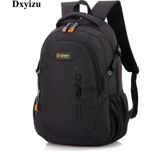 Unisex School Bag Waterproof Nylon Brand New Schoolbag Business Men Women Backpack Polyester Bag Shoulder Bags Computer Packsack