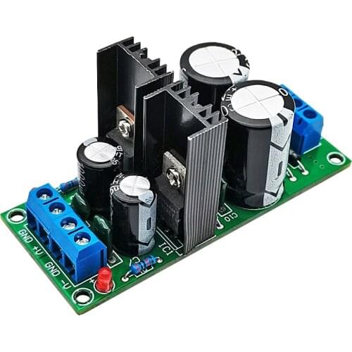 SOTAMIA LM7812 7912 Power Amplifier Audio Rectifier Filter Power Supply Board Dual Voltage For Speaker Amplifier DIY