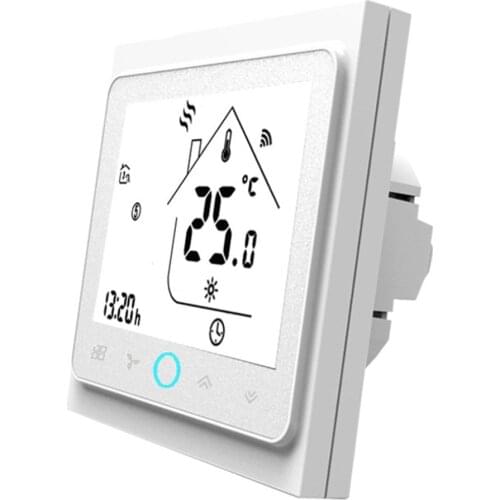 WiFi Smart Touch Thermostat Temperature Controller for Water/Electric Floor Heating Water/Gas Boiler Tuya APP Remote Control