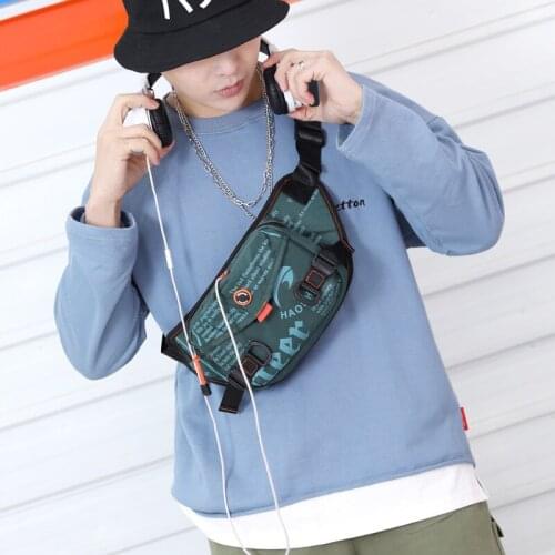 Men Waterproof Waist Bags For Fashion Oxford Fanny Pack Male Bum Hip Belt Pouch Messenger Male Military Cross Body Chest Bags