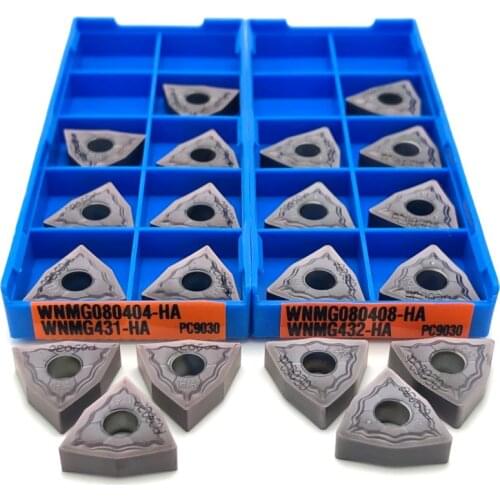 WNMG080408 WNMG080404 HA PC9030 carbide blade 100% original high quality stainless steel external turning tools WNMG lathe tool
