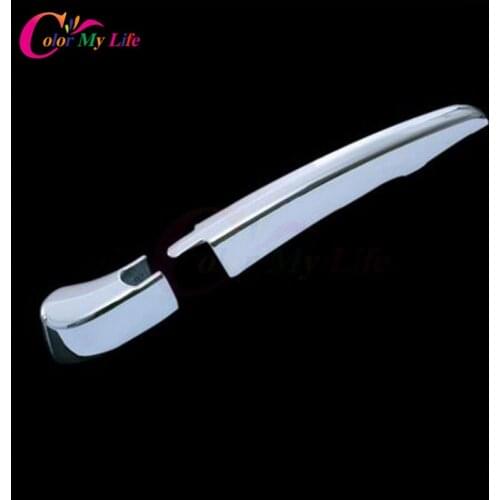 2 Pcs/Set ABS Chrome Rear Windshield Wiper Protection Cover Trim Rear Water Wiper Sticker For BMW X1 F48 2016 2017 Accessories