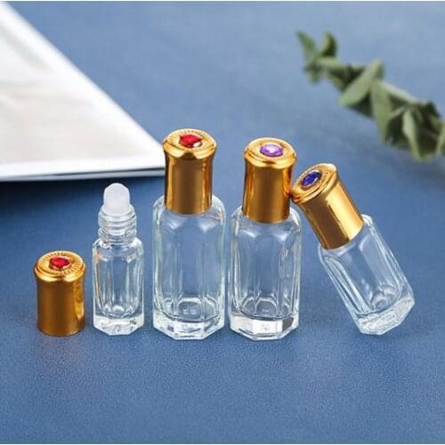 1pcs 3/6/9/12 Ml Lip Gloss Oil Roll On Bottle Portable Empty Refillable Makeup Container Tube Vials Packing Container