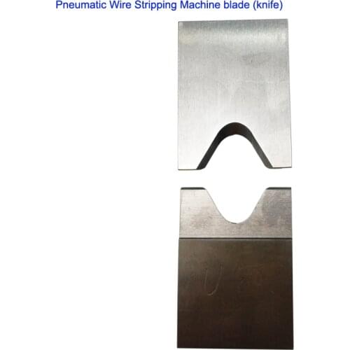 1 PCS Pneumatic Wire Stripping Machine Blade V Shape Blade Flat Shape Knife Round Shape Cutter R3/R4/R5/R6 HSS Material
