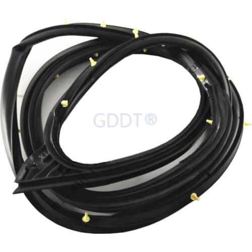 1 Piece Door Rubber for Lancer Ex Rain Seal Strip for Lancer Gt Weather Proof for Evo 10 X on Door Frame with Clips