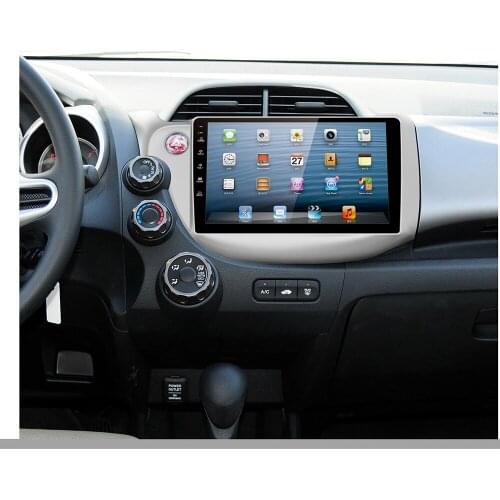 10.1 Inch Car Fascia For Honda Fit 2005-2012 Fascias Audio Fitting Adaptor Panel Frame Kits Car DVD Frame Dashboard