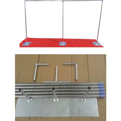 10ft*20ft Wedding Stainless Steel Pipe stand Wedding Backdrop Stand with expandable Rods Backdrop Frame Free Shipping
