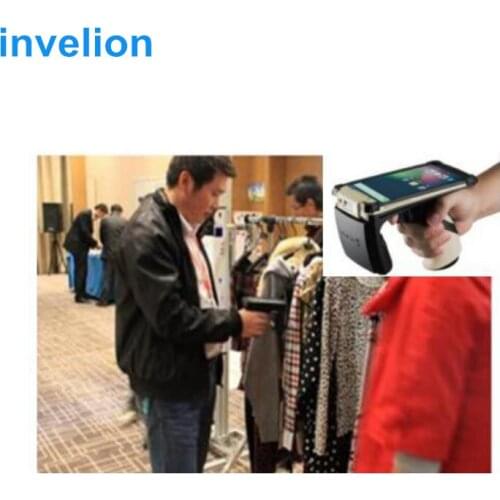 Tag cache 1000pcs epc 96bits barcode scanner WIFI GPS 3G wireless Quad-Core Android UHF Handheld RFID Reader