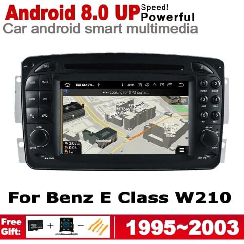 Android 8.0 up GPS 2 Din Autoradio System For Mercedes Benz E Class W210 1995~2003 NTG Navigation Map Car DVD Multimedia player