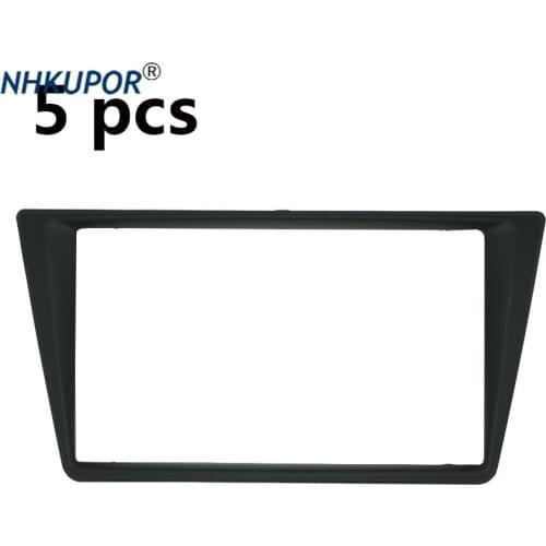 5pcs Car Radio Fascia For GREAT WALL Voleex C30 2010 2011 2012 Stereo Refit Dash CD Trim Installation Frame Kit 11-272