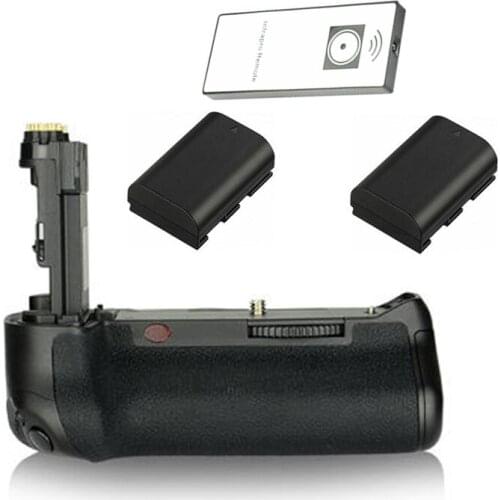 BG-E16 Battery Grip + IR Remote Control + 2X LP-E6 Battery Holder+ AA Battery Holder+ LP-E6 Battery for Canon 7D mark II 7D2