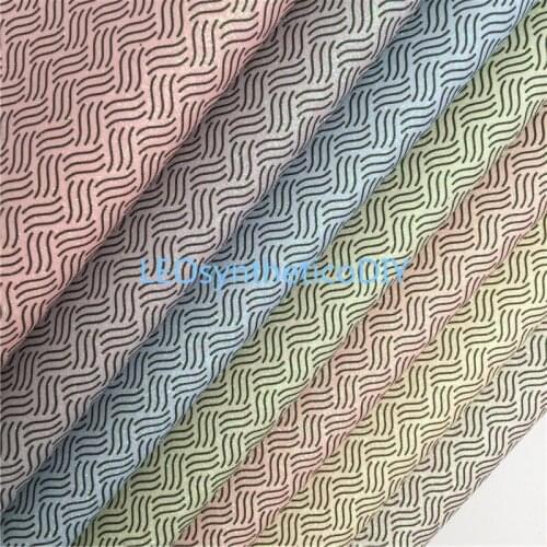 1PC 21X29CM Glitter Fabric, Printed Pastel Glitter with Soft Felt Backing For Making Bows LEOsyntheticoDIY R266