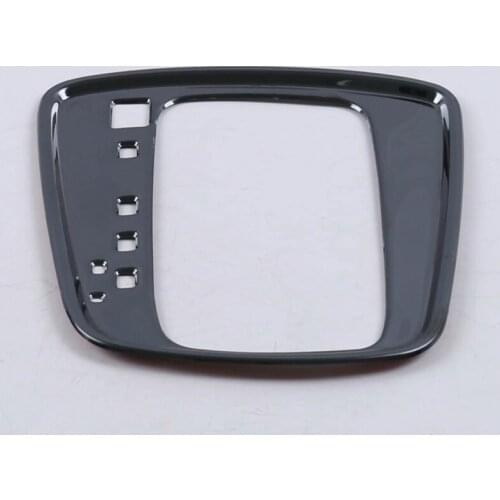 For Kia Rio 4 X-line 2017 2018 2019 Carbon Fiber Gear Panel Decorative Cover Frame Trim Car Interior Accessories Sticker