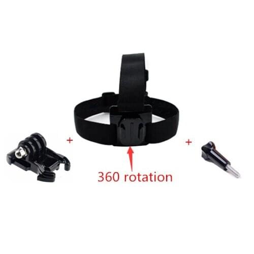 Elastic Mount Belt Adjustable Head Strap Band for Go Pro Session Gopro Hero 6/5/4/3 for SJCAM Yi 4k Action Camera Accessories