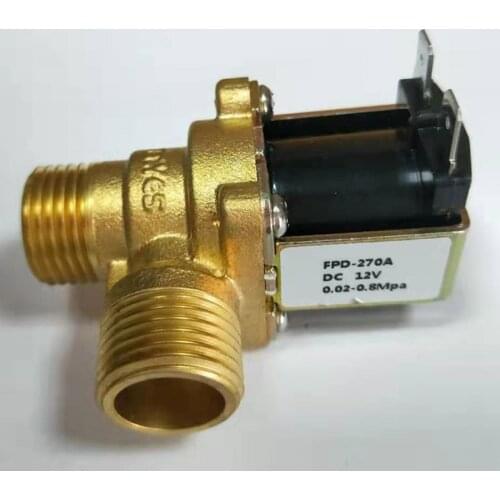 Hot 220V DC 12V 24V DN15 G1/2 Brass Electric Solenoid Valve Normally Closed Water Inlet Switch with Filter