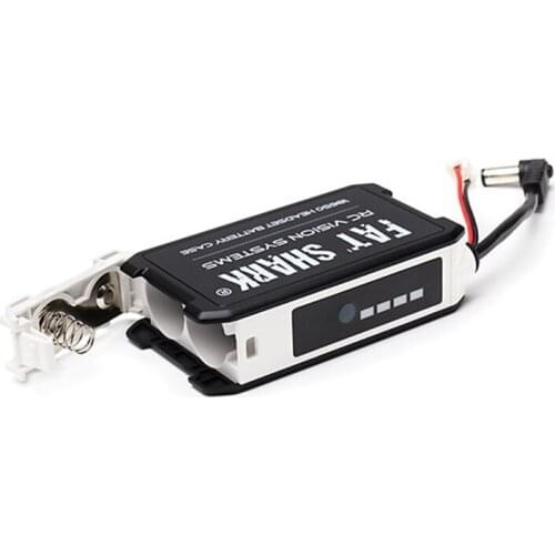 Fatshark 7.4V 18650 Li-ion Cell Battery Case DC5.5*2.5 For FPV Goggles Video Headset without Battery