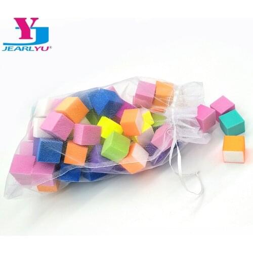 Mini Nail Files Colorful Sanding Sponge Grinding Polishing Irregular Files Salon DIY Tool Buffer Block Nails Tips Tools Washab