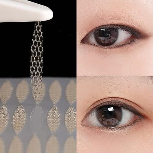 240pcs Eyelid Tape Sticker Invisible Eyelid Paste Transparent Self-adhesive Double Eye lace Tape Tools