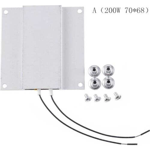 New AC 220V Aluminum LED Remover PTC Heating Plate Soldering Chip Remove Weld BGA Solder Ball Station Split Plate qiang