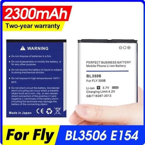 New 2300mAh BL3506 Li-ion Phone Battery for FLY E154 battery