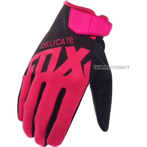 Mountain Bicycle Offroad Gloves Motocross Delicate Fox Ranger Guantes Cycling Men Woman Unisex Black Pink Luvas