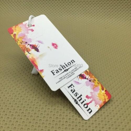 Custom shape cutting tags/paper hang tag/garment tags printing/clothing printed labels/cardboard tags/clothing woven labels logo
