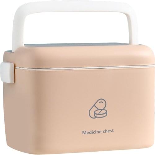 Portable Home Care Medicine Boxs Durable First Aid Box Multilayer Plastic Storage Box Travel Accessories 24*16*15.5cm