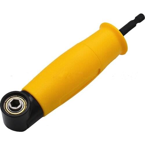 Right Angle Drill 90 Degree Attachment Chuck Adapter Angle Driver Electric Power screwdriver Drill Cornerer Cordless