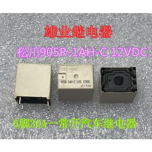 Relay 905R-1AH-C 12VDC 6PIN 30Acar Relay